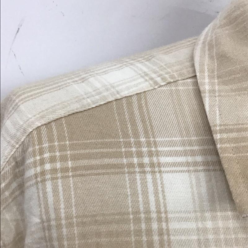 パタゴニア patagonia シャツ、ブラウス 長袖 長袖 L チェック ベージュ / ベージュ /  メンズ USED 古着 中古 10106841