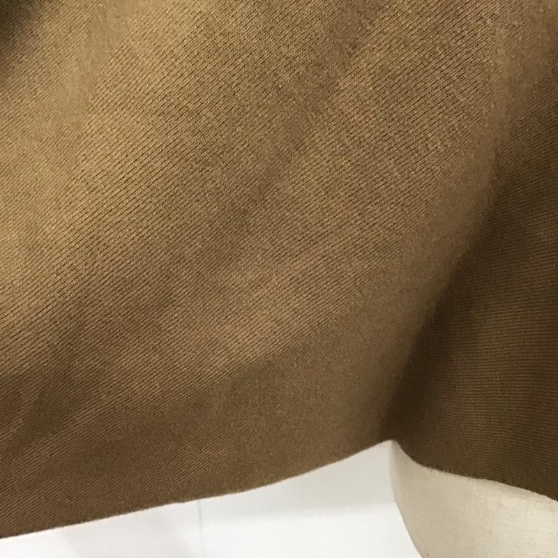 ニコアンド niko and... カーディガン 長袖 FREE 無地 茶 / ブラウン /  レディース USED 古着 中古 10122216