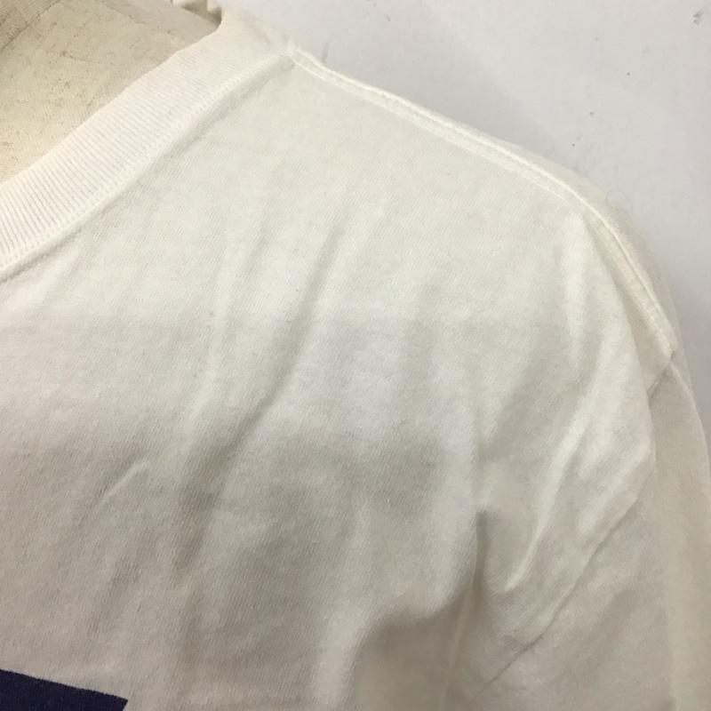 バンズ VANS カットソー 長袖 長袖カットソー クルーネックカットソー ロングスリーブカットソー プリントTシャツ XL プリント 白 / ホワイト /  メンズ USED 古着 中古 10115326