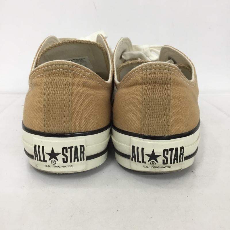 コンバース CONVERSE スニーカー スニーカー 1SC442 ALL STAR US COLORS OX 25cm 25.0cm ロゴ、文字 ベージュ / ベージュ /  レディース USED 古着 中古 10132027