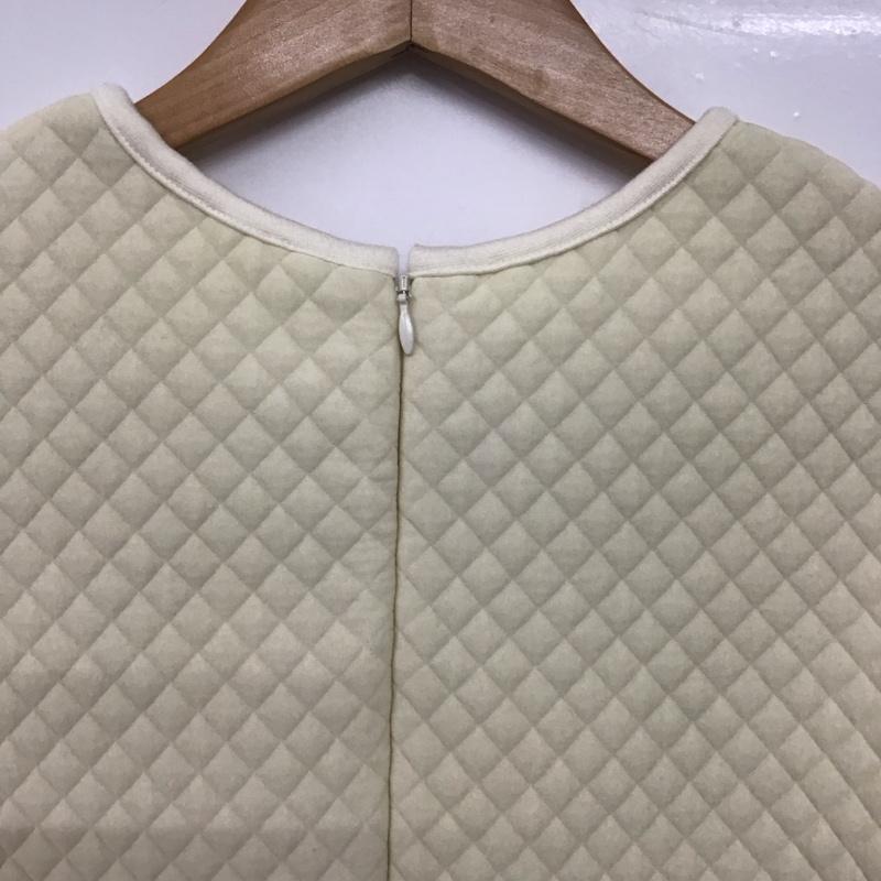 デミルクスビームス Demi-Luxe BEAMS カットソー 七分袖 無地 白 / ホワイト /  レディース USED 古着 中古 10144986