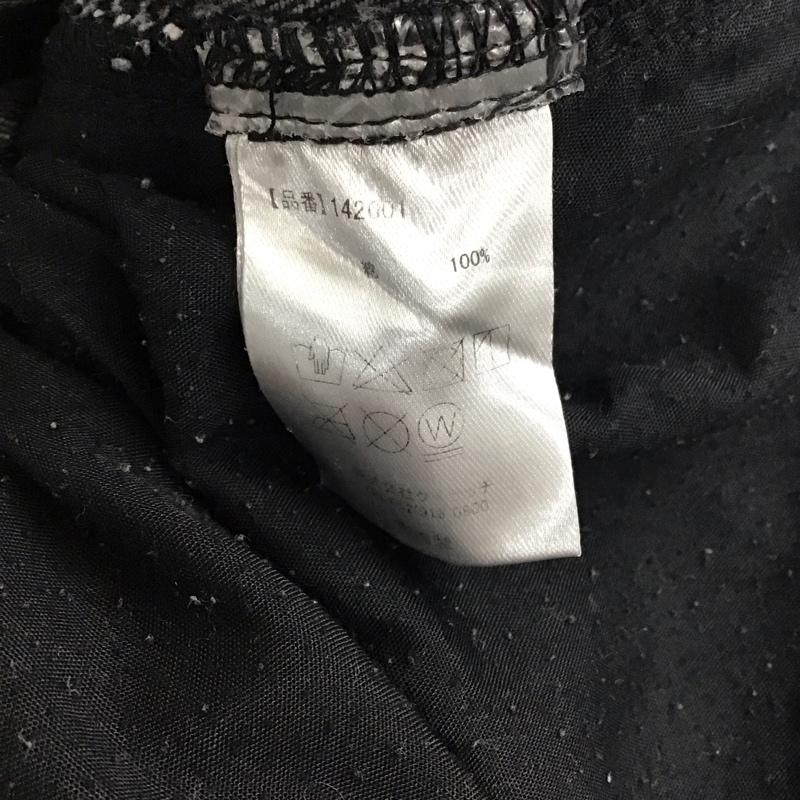 ガルフィー GALFY パンツ デニム、ジーンズ デニムパンツ ストレートパンツ ワイドパンツ ダメージ加工パンツ ロゴ、文字 黒 / ブラック /  メンズ USED 古着 中古 10119276