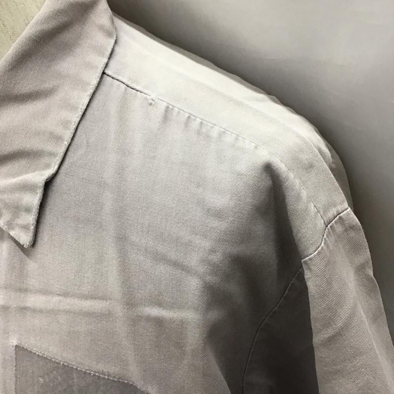 レッドキャップ RED KAP シャツ、ブラウス 半袖 XL 無地 灰 / グレー /  メンズ USED 古着 中古 10122029