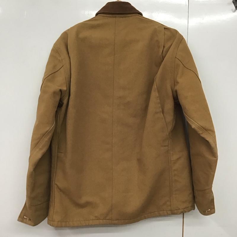 カーハート Carhartt ジャケット、上着 ジャケット、ブレザー カジュアルジャケット アウター カラージャケット フロントボタン 40 ロゴ、文字 ベージュ / ベージュ /  メンズ USED 古着 中古 10142443