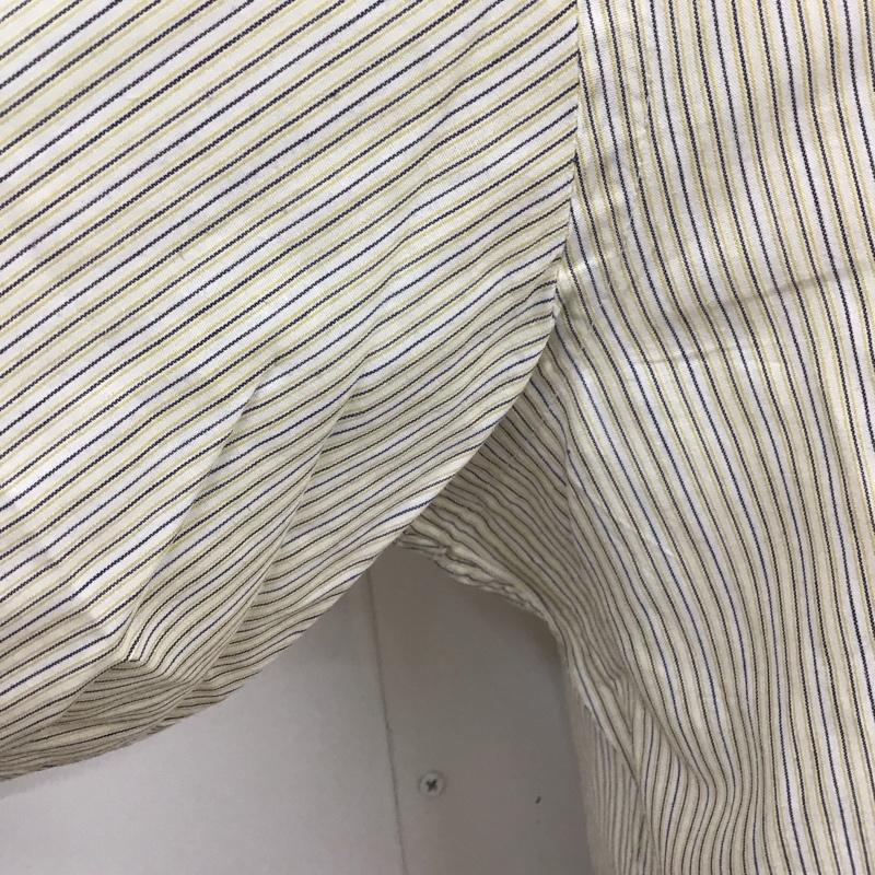 ジバンシィ GIVENCHY シャツ、ブラウス 長袖 90s 90年代 コットン リネン ストライプ マルチカラー / マルチカラー /  メンズ USED 古着 中古 10118092