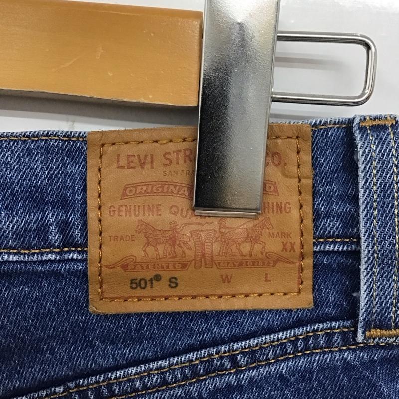 リーバイス Levi s パンツ デニム、ジーンズ 26インチ 無地 インディゴ / インディゴ /  レディース USED 古着 中古 10110331