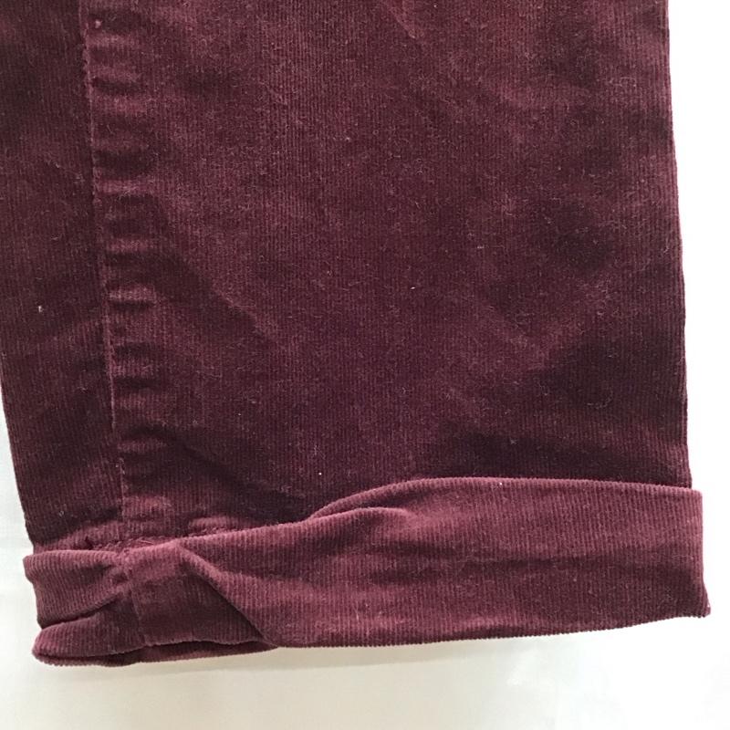 レイジブルー RAGEBLUE パンツ ワークパンツ、ペインターパンツ コーデュロイパンツ ワイドパンツ ストレッチパンツ カジュアルパンツ M 無地 えんじ / ワインレッド /  メンズ USED 古着 中古 10116880