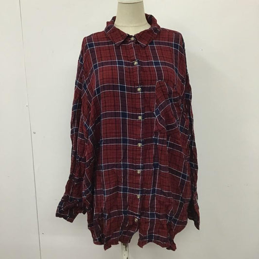 ザラティーアールエフ ZARA TRF シャツ、ブラウス 長袖 長袖シャツ チェックシャツ カラーシャツ カジュアルシャツ L チェック マルチカラー / マルチカラー /  レディース USED 古着 中古 10105854