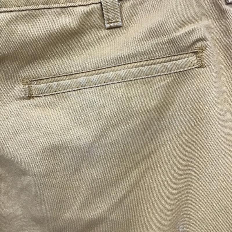 ディッキーズ Dickies パンツ ショートパンツ ショートパンツ ハーフパンツ カジュアルパンツ 30インチ ロゴ、文字 黄 / イエロー /  メンズ USED 古着 中古 10119704