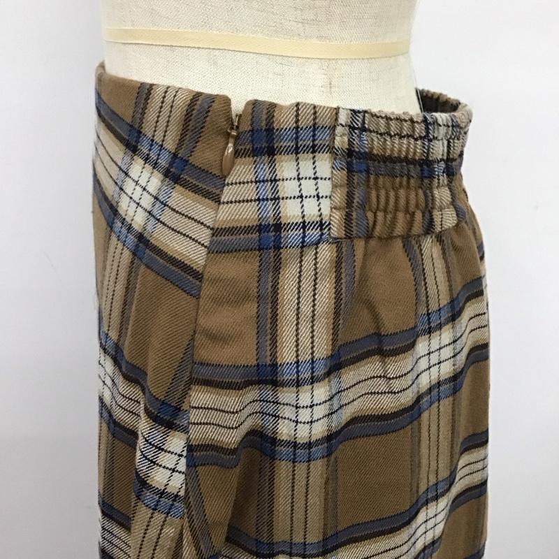 ローリーズファーム LOWRYS FARM スカート ロングスカート M チェック マルチカラー / マルチカラー /  レディース USED 古着 中古 10110337