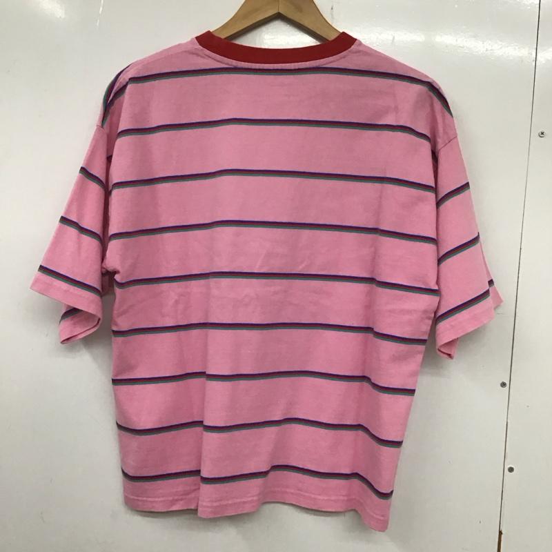 エックスガール X-girl Tシャツ 半袖 05181301 ボーダービッグTシャツ 2 ボーダー柄 マルチカラー / マルチカラー /  レディース USED 古着 中古 10133692