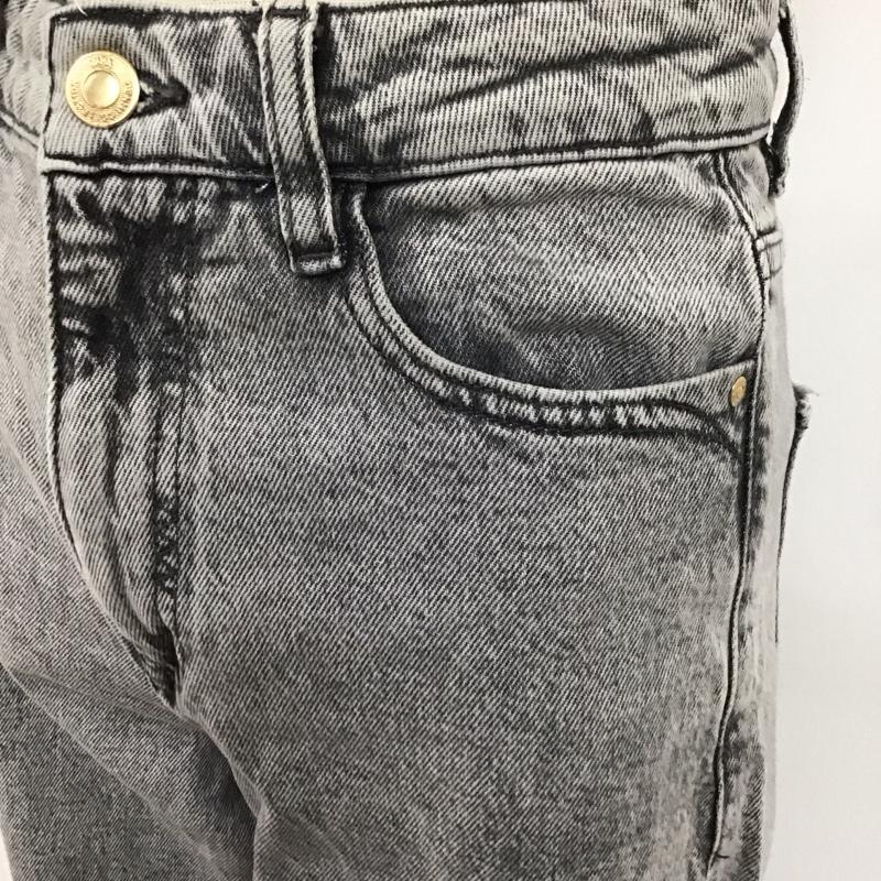 ザラ ZARA パンツ デニム、ジーンズ 7223 222 802 ストレッチ 無地 黒 / ブラック /  レディース USED 古着 中古 10111446