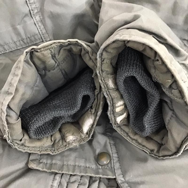 古着 USED ジャケット、上着 ジャンパー、ブルゾン ミリタリー 米軍 80s M 無地 カーキ / カーキ /  メンズ USED 古着 中古 10123334
