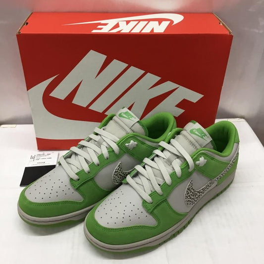 ナイキ NIKE スニーカー スニーカー DR0156 300 DUNK LOW AS 28cm 箱有 28.0cm ロゴ、文字 灰 / グレー / X 黄緑 / イエローグリーン /  メンズ USED 古着 中古 10111964