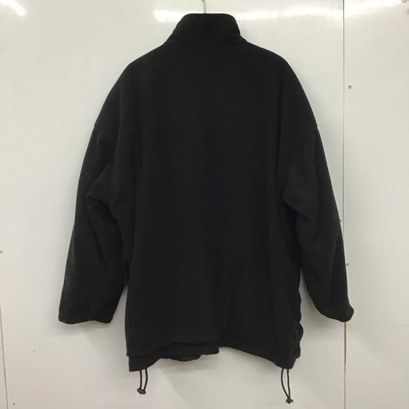 フリークスストア FREAK S STORE ジャケット、上着 ジャケット、ブレザー ジップアップジャケット ナイロンジャケット アウター 裏地フリース リバーシブル FREE ロゴ、文字 黒 / ブラック /  メンズ USED 古着 中古 10136833