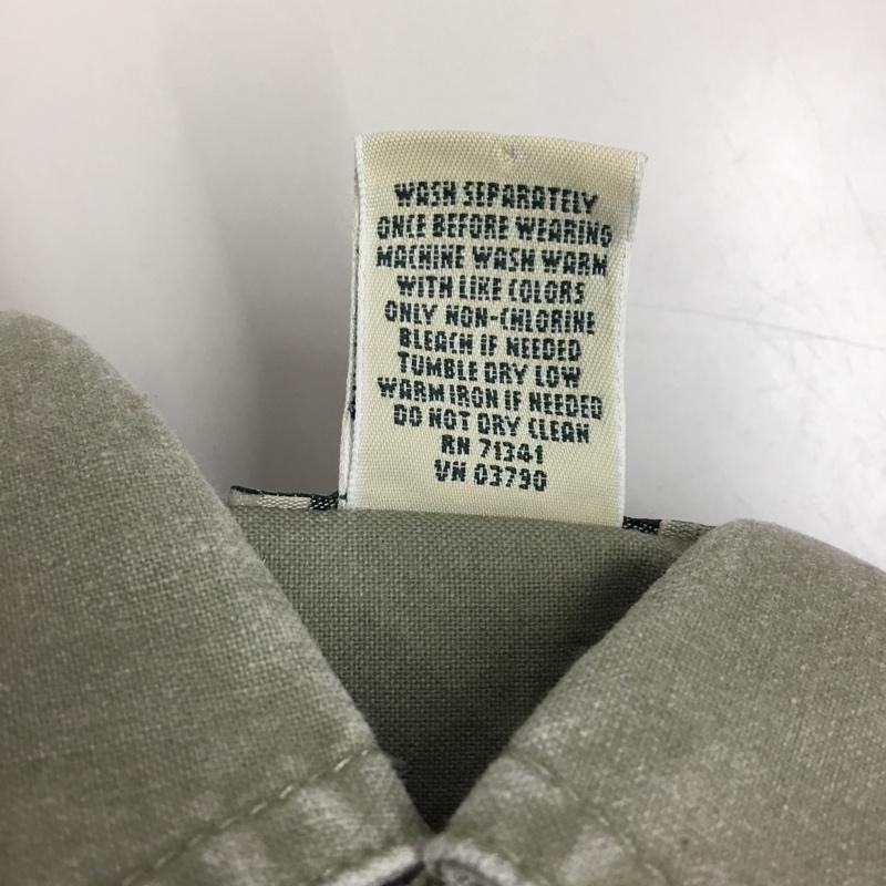 エルエルビーン L.L.Bean シャツ、ブラウス 半袖 半袖シャツ カラーシャツ 半袖カットソー S 無地 カーキ / カーキ /  メンズ USED 古着 中古 10122854