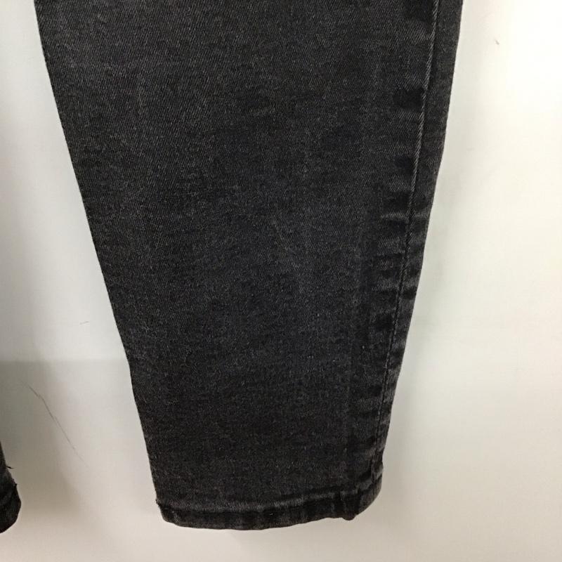 ザラウーマン ZARA WOMAN パンツ デニム、ジーンズ 3432 240 800 スキニー スリム ストレッチ 無地 黒 / ブラック /  レディース USED 古着 中古 10113492