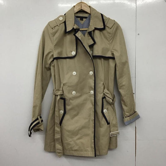 トミーヒルフィガー TOMMY HILFIGER コート トレンチコート S 無地 ベージュ / ベージュ /  レディース USED 古着 中古 10147895