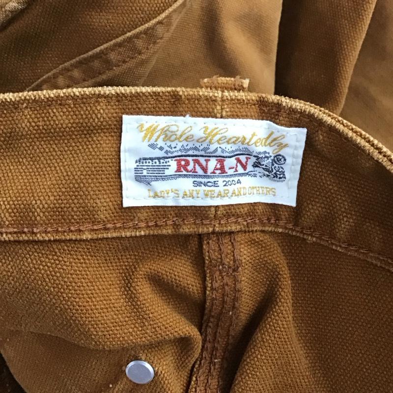 アールエヌエー RNA パンツ ワークパンツ、ペインターパンツ r-3583 アメリカンワークパンツ S 無地 茶 / ブラウン /  レディース USED 古着 中古 10121162