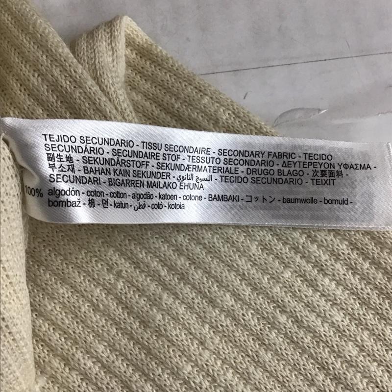 ザラ ZARA ニット、セーター 長袖 1014 816 712 ショート丈 クロップド丈 クロッシェ S  オフホワイト / オフホワイト /  レディース USED 古着 中古 10118465