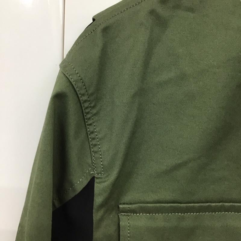ジーユー GU ジャケット、上着 ジャケット、ブレザー 211-333416 アンダーカバー ジップアップジャケット S 無地 カーキ / カーキ /  メンズ USED 古着 中古 10130085