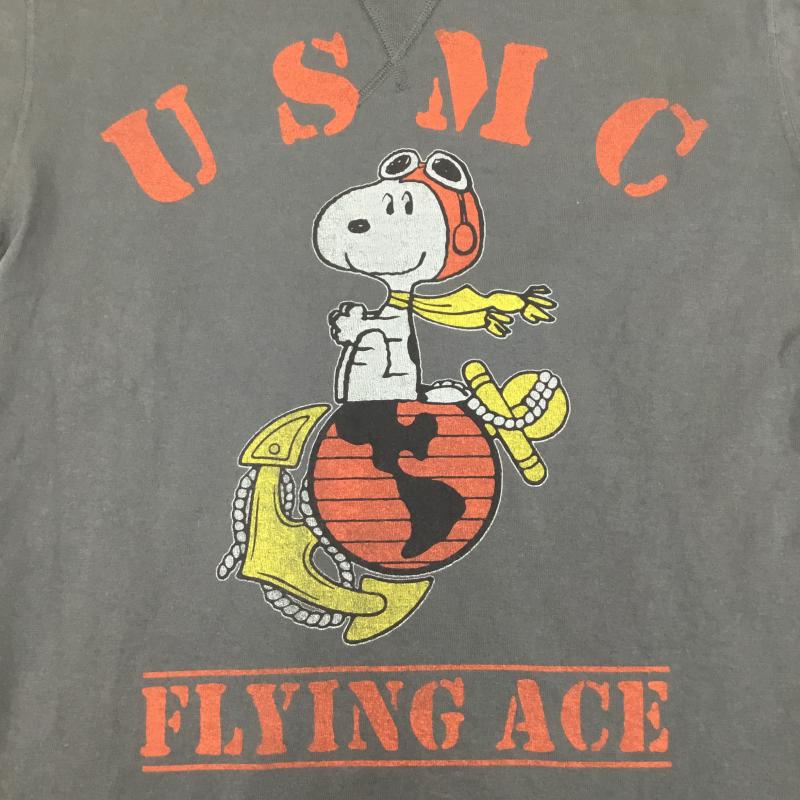 トイズマッコイ TOYS McCOY Tシャツ 半袖 S キャラクター チャコールグレー / チャコールグレー /  メンズ USED 古着 中古 10141213