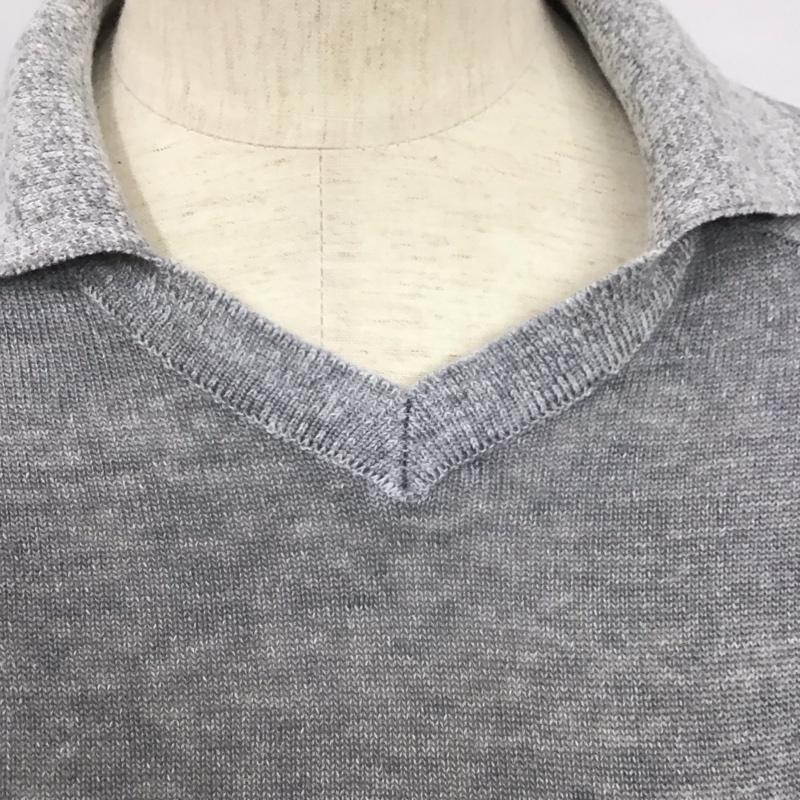 アルマーニエクスチェンジ ARMANI EXCHANGE カットソー 半袖 半袖カットソー カラーシャツ ポロシャツ XS 無地 灰 / グレー /  レディース USED 古着 中古 10125265