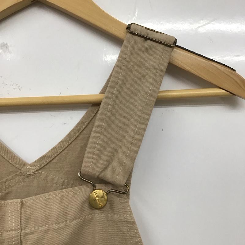 カーハート Carhartt サロペット・オーバーオール サロペット、オーバーオール オーバーオール オールインワン ワイドパンツ カジュアルパンツ ロゴ、文字 ベージュ / ベージュ /  メンズ USED 古着 中古 10107668