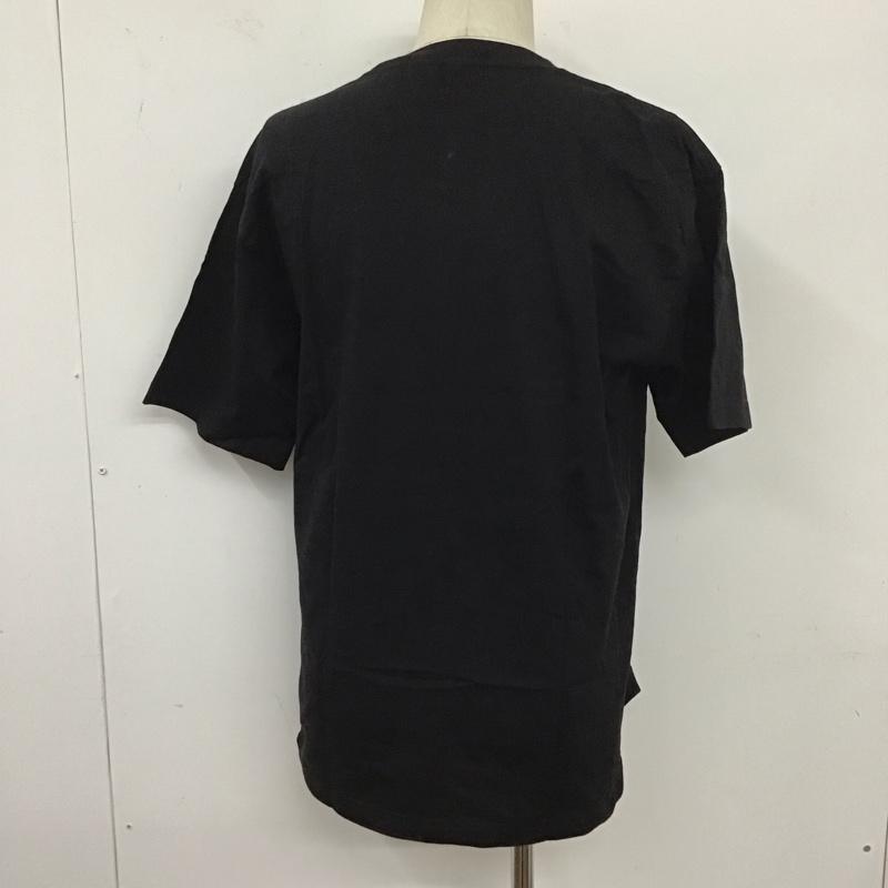 ジーユー GU Tシャツ 半袖 341-351036 UNDERCOVER グラフィック プリントTシャツ M プリント X ロゴ、文字 黒 / ブラック /  メンズ USED 古着 中古 10128346