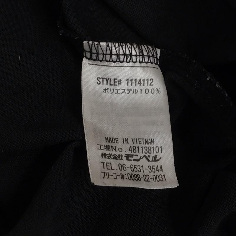 モンベル mont-bell Tシャツ 長袖 1114112 WIC ロングスリーブT XL ロゴ、文字 黒 / ブラック /  メンズ USED 古着 中古 10112682