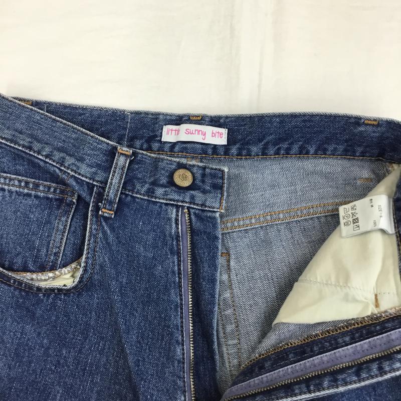 リトルサニーバイト Little sunny bite パンツ デニム、ジーンズ S 無地 インディゴ / インディゴ /  レディース USED 古着 中古 10130846