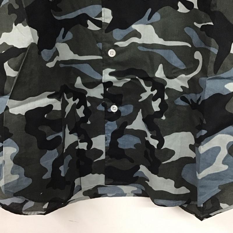 ビューティアンドユースユナイテッドアローズ BEAUTY&YOUTH UNITED ARROWS シャツ、ブラウス 半袖 1216-218-2044 コットン 胸ポケット タグ付き XS カモフラージュ柄・迷彩 マルチカラー / マルチカラー /  メンズ USED 古着 中古 10139613