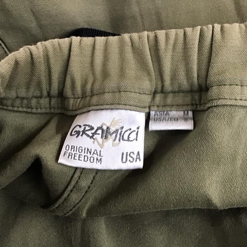グラミチ GRAMICCI パンツ ワークパンツ、ペインターパンツ GMP-19F1140-1 ミリタリーパンツ ワイドパンツ M 無地 カーキ / カーキ /  メンズ USED 古着 中古 10117477