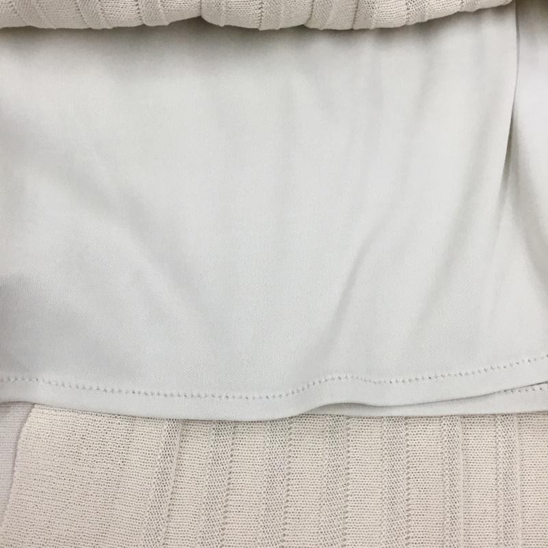 ナチュラルビューティーベーシック NATURAL BEAUTY BASIC スカート ロングスカート 017-0147900 ロングスカート フレアスカート S 無地 オフホワイト / オフホワイト /  レディース USED 古着 中古 10112219