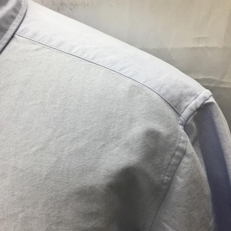 シュプリーム Supreme シャツ、ブラウス 半袖 LOOSE FIT SS OXFORD SHIRT ボタンダウン 23SS S ロゴ、文字 水色 / ライトブルー /  メンズ USED 古着 中古 10111356