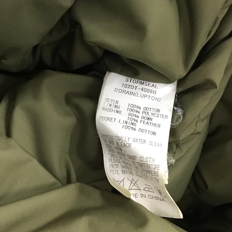 トラディショナルウェザーウェア Traditional Weatherwear コート ダウンコート 102DT-4008B 34 無地 カーキ / カーキ /  メンズ USED 古着 中古 10140663