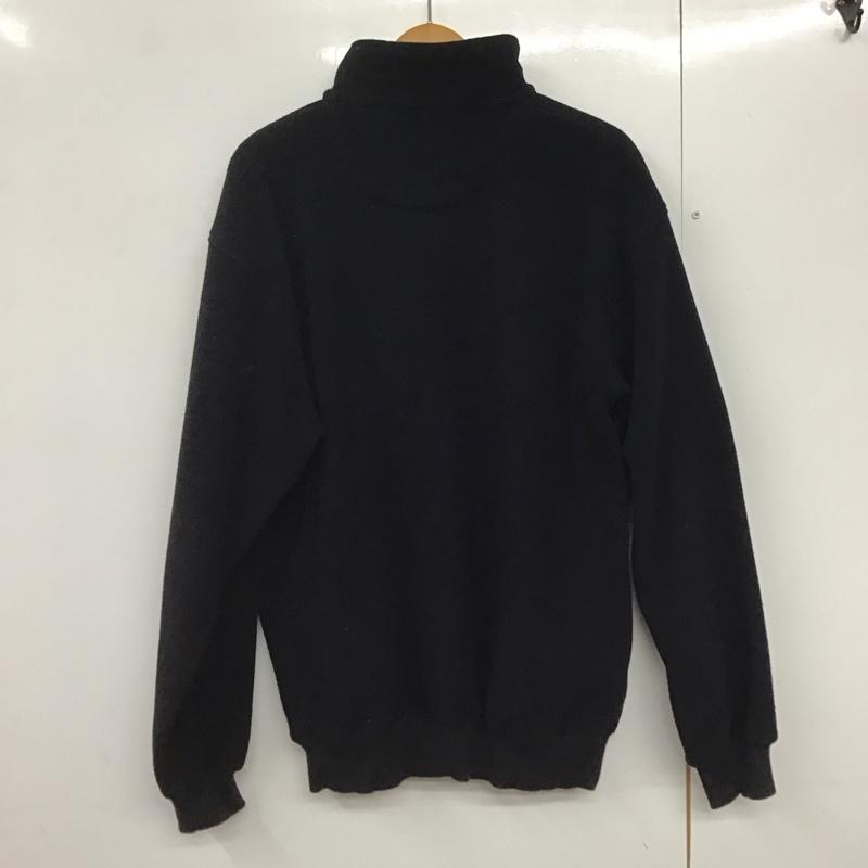 ポロバイラルフローレン Polo by RALPH LAUREN ジャケット、上着 ジャンパー、ブルゾン フリースジャケット プルオーバー 古着 スタンドカラー L ロゴ、文字 紺 / ネイビー /  メンズ USED 古着 中古 10140487