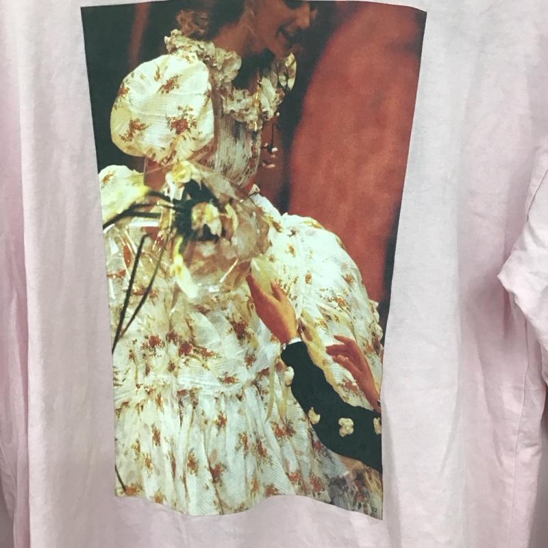 ピンクハウス PINK HOUSE Tシャツ 長袖 A2123UPO919 little sunny bite FREE プリント 桃 / ピンク /  レディース USED 古着 中古 10138612
