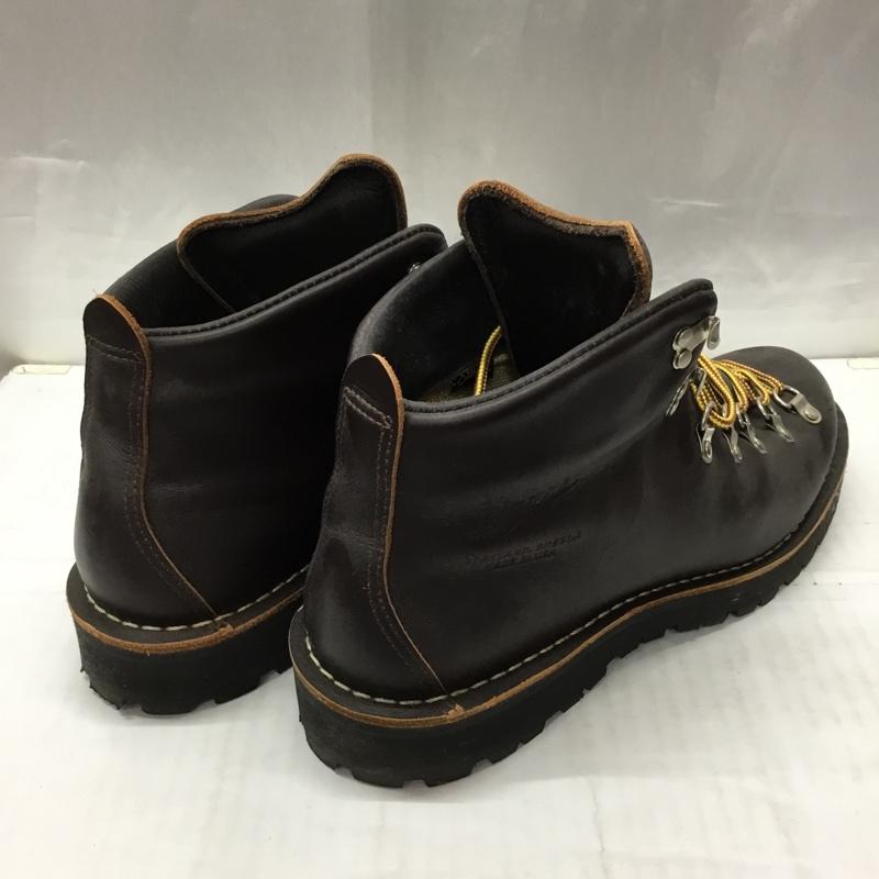 ダナー Danner ブーツ ショートブーツ 30866 MOUNTAIN LIGHT マウンテンブーツ US10 箱有 US：10 ロゴ、文字 茶 / ブラウン /  メンズ USED 古着 中古 10115235