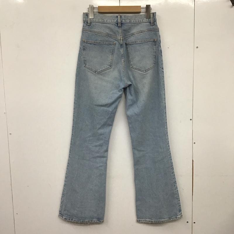 ザラ ZARA パンツ デニム、ジーンズ デニムパンツ スリムパンツ カジュアルパンツ ストレッチパンツ 36 無地 インディゴ / インディゴ /  レディース USED 古着 中古 10136758