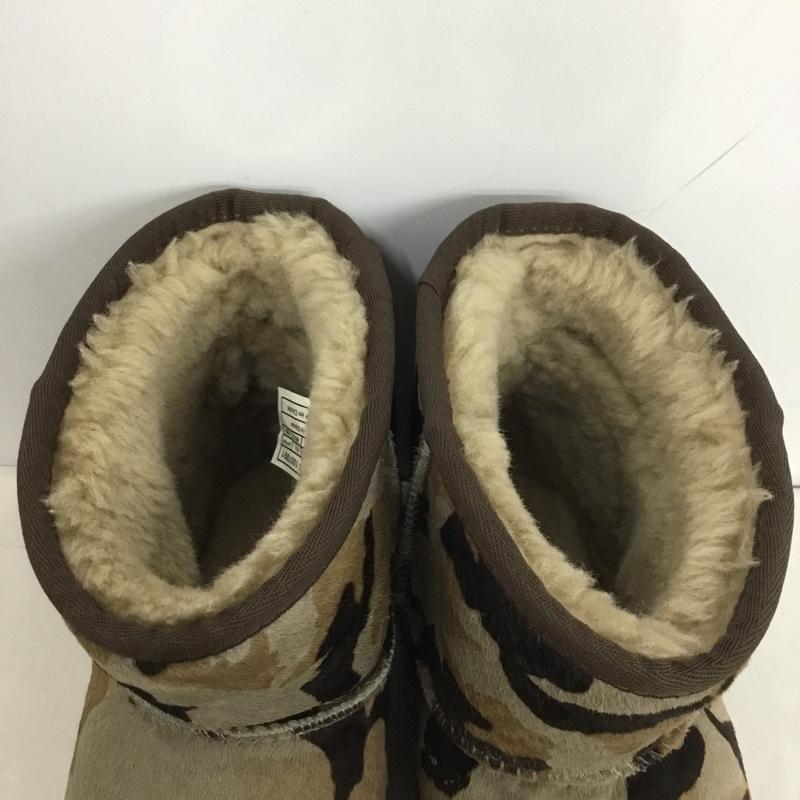 アグ UGG ブーツ ショートブーツ 1007891 Classic Mini Camo 26cm 26.0cm カモフラージュ柄・迷彩 茶 / ブラウン /  メンズ USED 古着 中古 10138006