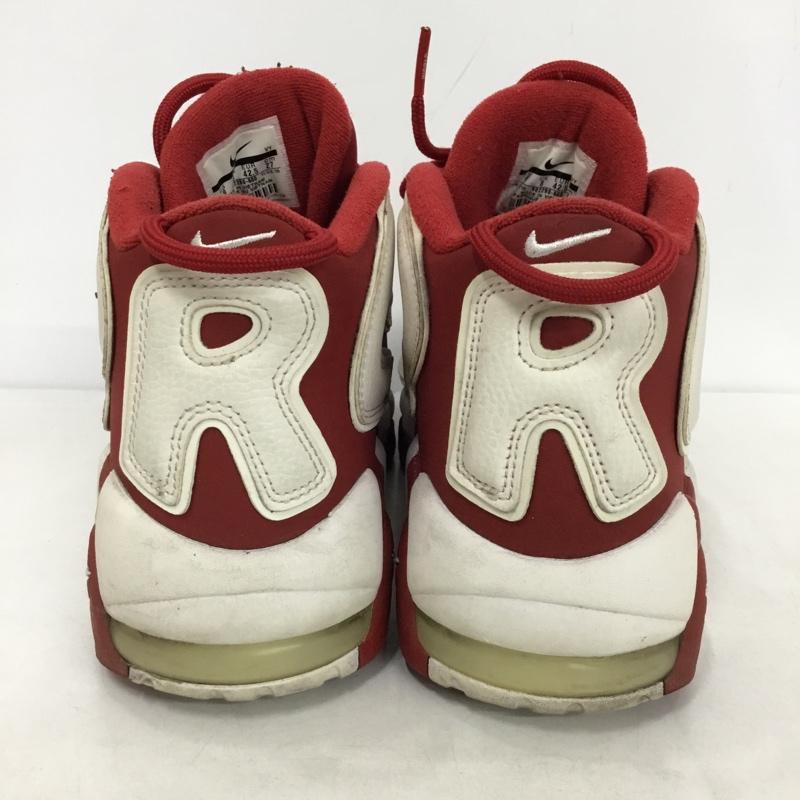 ナイキ NIKE スニーカー スニーカー 902290 600 AIR MORE UPTEMPO SUPREME 27cm 27.0cm ロゴ、文字 赤 / レッド / X 白 / ホワイト /  メンズ USED 古着 中古 10143658