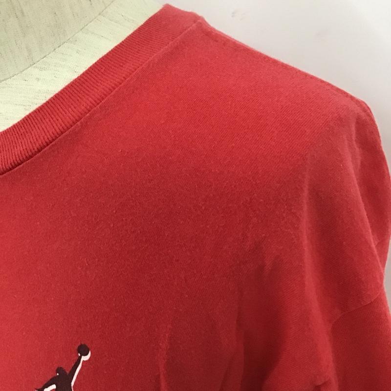 ナイキ NIKE Tシャツ 半袖 90s JORDAN USA製 プリント 赤 / レッド /  メンズ USED 古着 中古 10105744