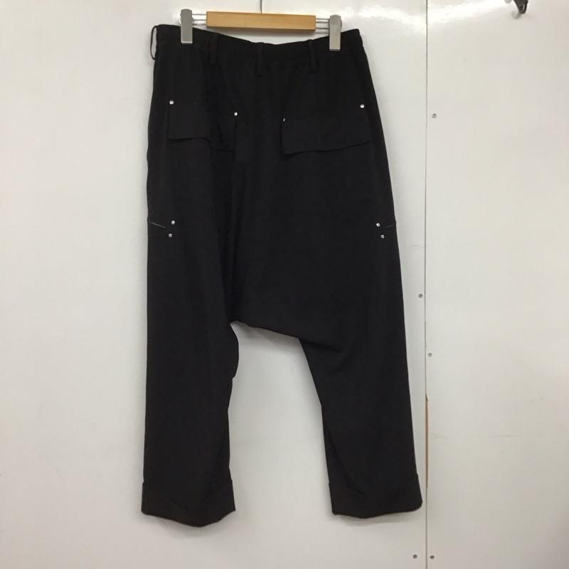 サイト s yte パンツ サルエルパンツ um-p77-912 サルエルパンツ 3 無地 黒 / ブラック /  メンズ USED 古着 中古 10150742