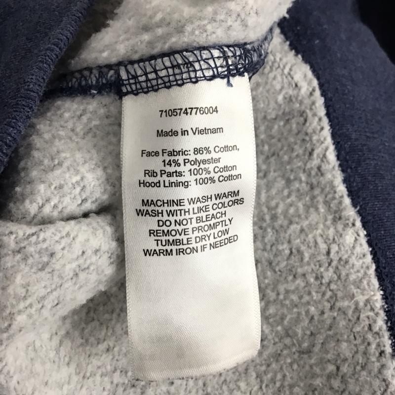 ポロラルフローレン POLO RALPH LAUREN パーカー 長袖 ジップアップパーカー 長袖パーカー スウェットパーカー L ロゴ、文字 インディゴ / インディゴ /  メンズ USED 古着 中古 10137825