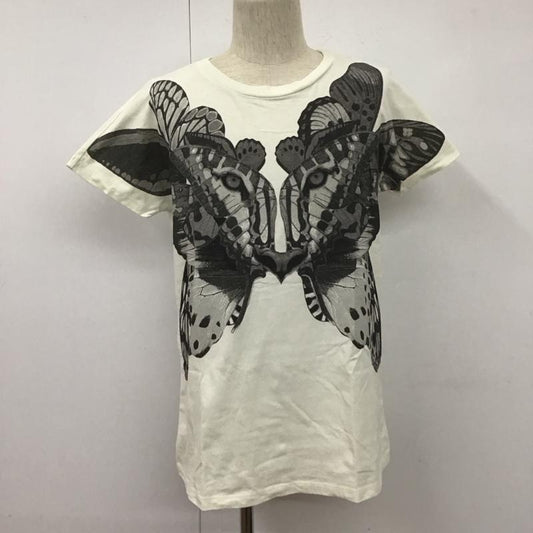 ディーゼル DIESEL Tシャツ 半袖 半袖カットソー プリントTシャツ クルーネックカットソー プリント 白 / ホワイト /  メンズ USED 古着 中古 10107110