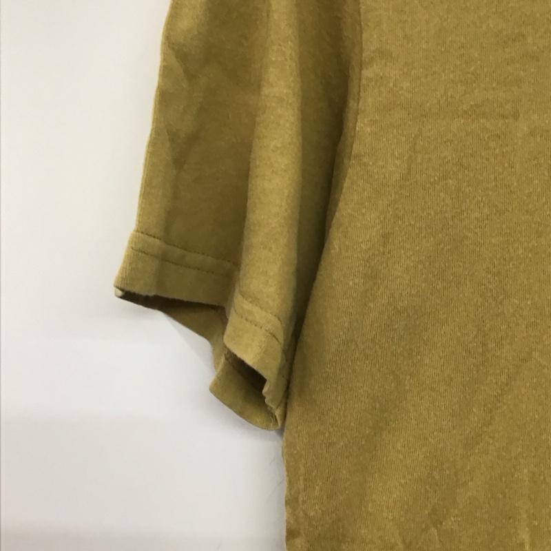 パタゴニア patagonia Tシャツ 半袖 半袖カットソー プリントTシャツ クルーネックカットソー S ロゴ、文字 カーキ / カーキ /  メンズ USED 古着 中古 10136243