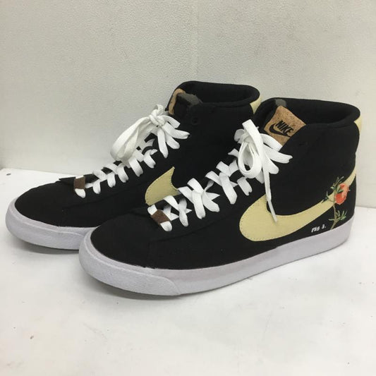 ナイキ NIKE スニーカー スニーカー Blazer Mid 77 Pomegranate ブレーザー ミッド ポムグラネイト CI1166-001 27.0cm 刺繍 黒 / ブラック /  メンズ USED 古着 中古 10108151
