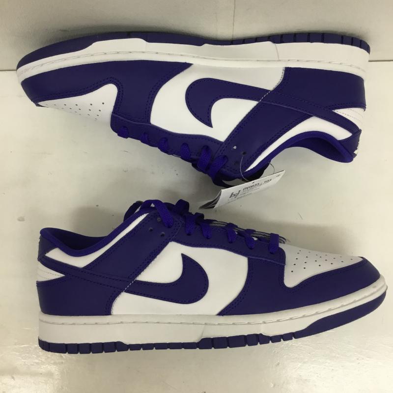 ナイキ NIKE スニーカー スニーカー DV0833-103 Dunk Low Retro Concord 28.5cm 無地 白 / ホワイト / X 青 / ブルー /  メンズ USED 古着 中古 10129383