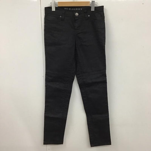 バーバリーロンドン Burberry London パンツ デニム、ジーンズ スリムパンツ カジュアルパンツ ストレートパンツ ストレッチパンツ 38 ロゴ、文字 黒 / ブラック /  メンズ USED 古着 中古 10120043